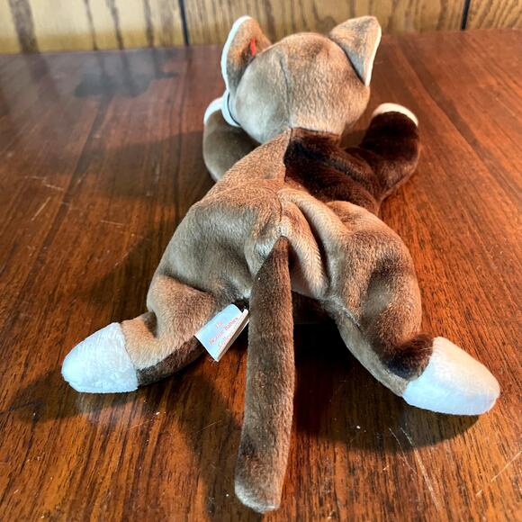 Ty Original Beanie Baby Pounce 1997 Aug 28 cat kitty retired - Picture 7 of 9
